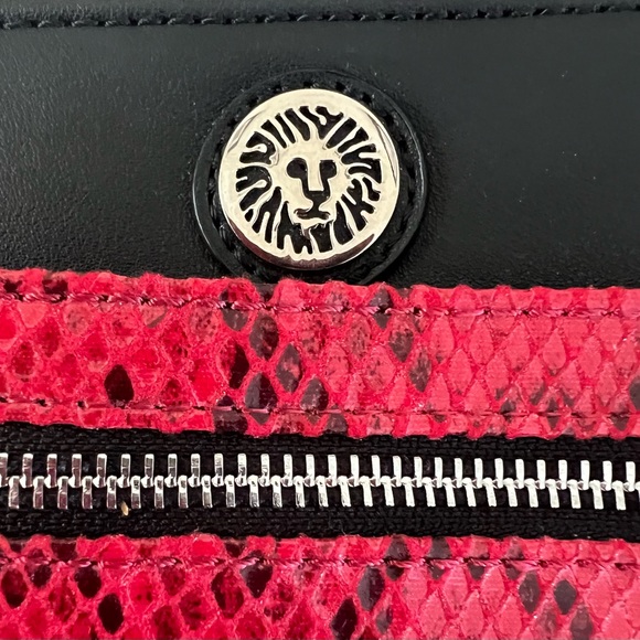 NWT ANNE KLEIN PYTHON SNAKE CROSSBODY BAG PURSE - Picture 2 of 14